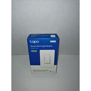 TP-Link Tapo Matter Smart Light Switch Single Pole Voice Control S505 Bluetooth